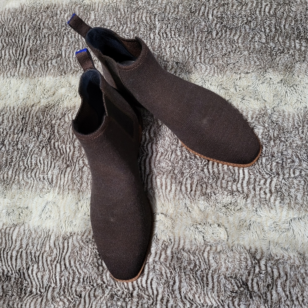Rothy's Cocoa Espresso Merino Boots